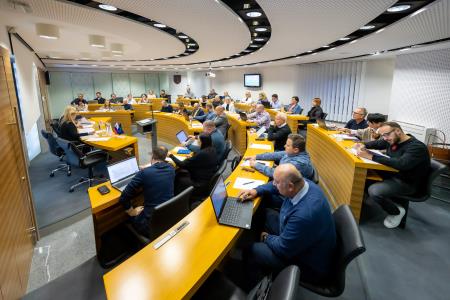 17. seja Občinskega sveta Občine Domžale, foto: Rok Majhenič/Občina Domžale